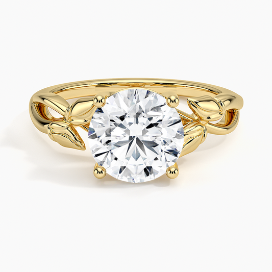 Willow Solitaire Ring