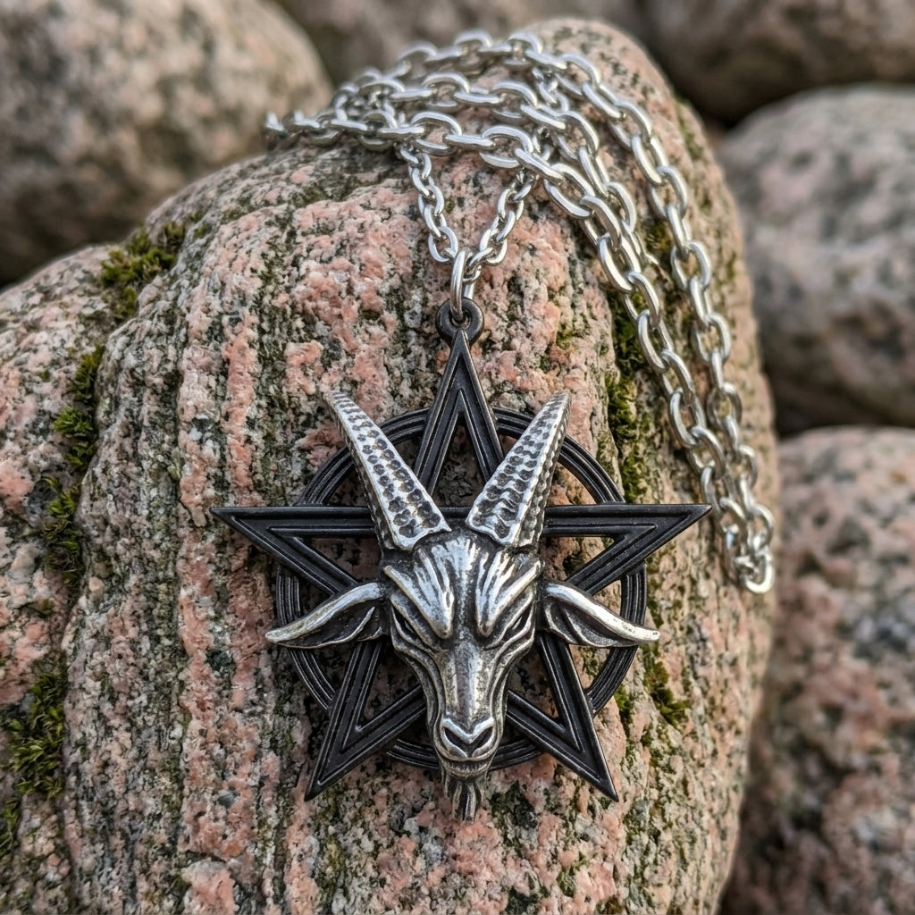 Baphomet Pentagram Necklace