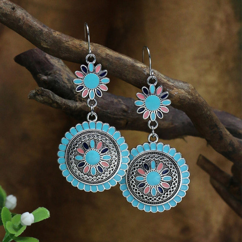 Delicate Artisan Silver Earring