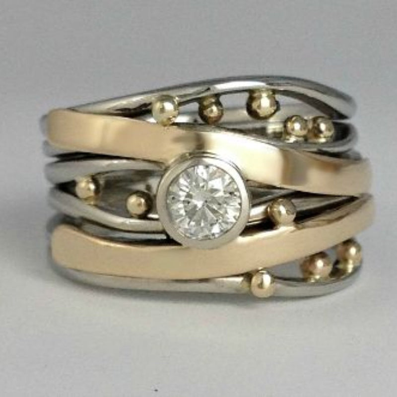Beautiful Gold Ring with Unique Style