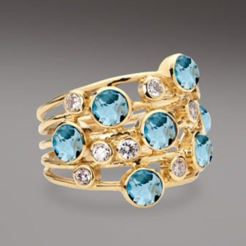 Romantic Gold Ring for Special Moments