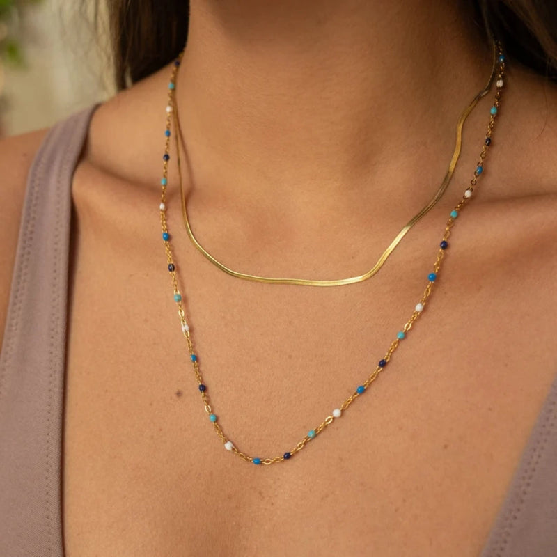Stunning Gold Necklace for Daily Wear