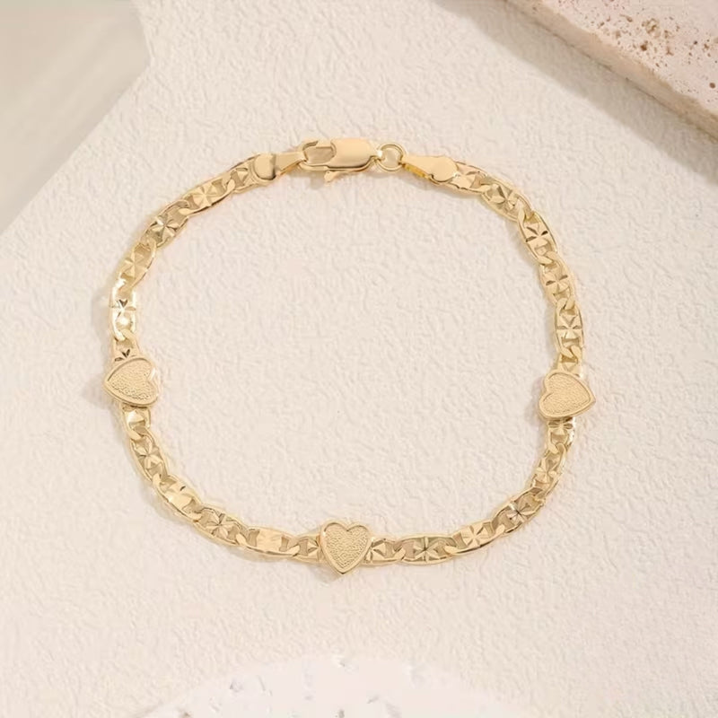 Vintage Handmade Gold Bracelet