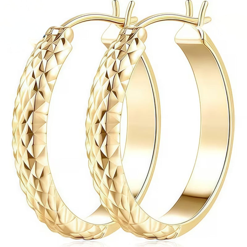 Beautiful Gold Earring with Unique Style