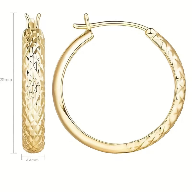 Beautiful Gold Earring with Unique Style