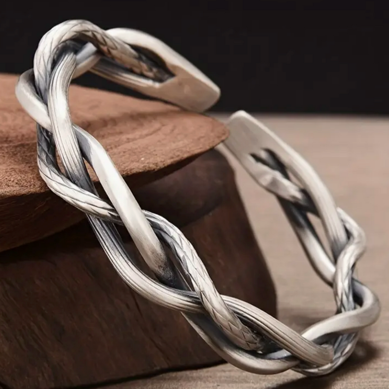 Vintage Handmade Silver Bracelet