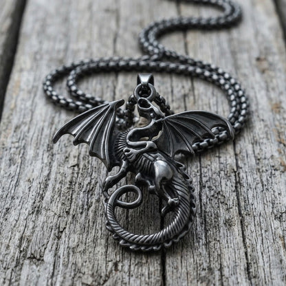 Cursed Dragon Winged Terror Necklace