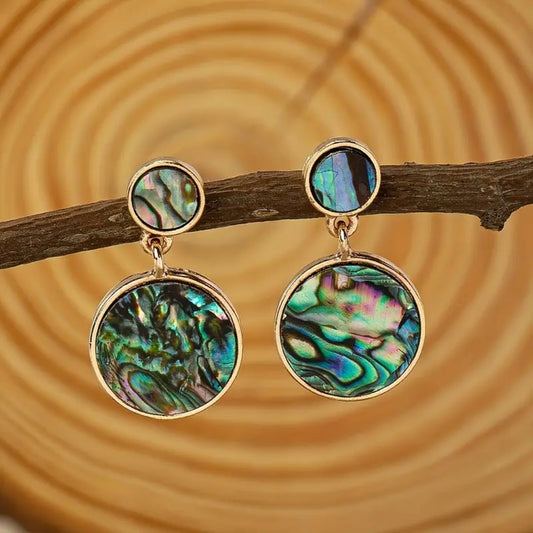 Nature Chromatic Rounded Earrings