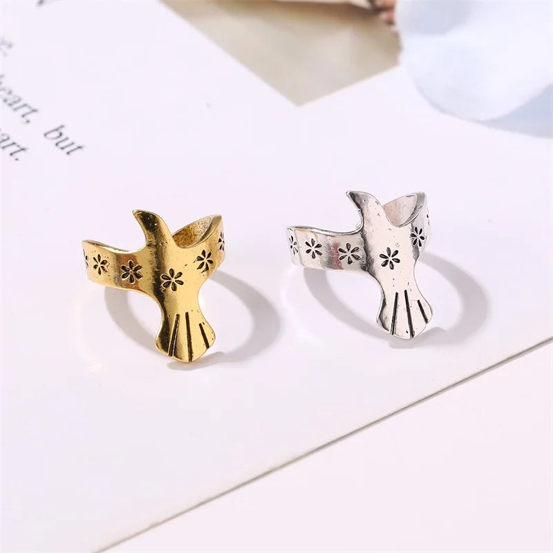 Delicate Artisan Gold Earring