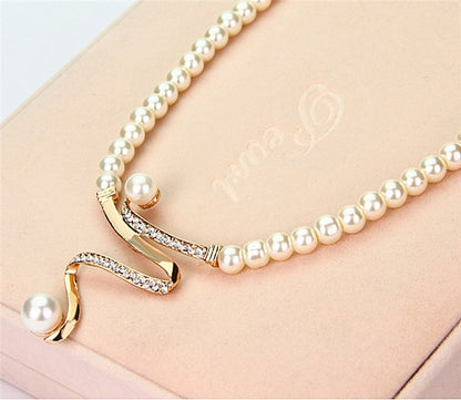 Vintage Handmade Pearl Set
