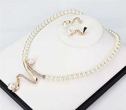 Vintage Handmade Pearl Set