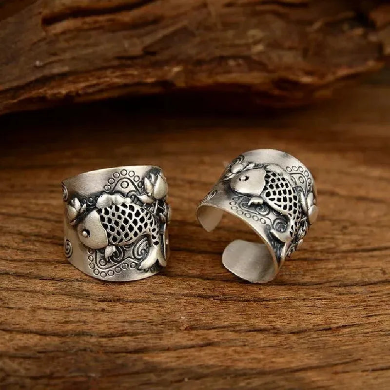 Delicate Artisan Silver Ring