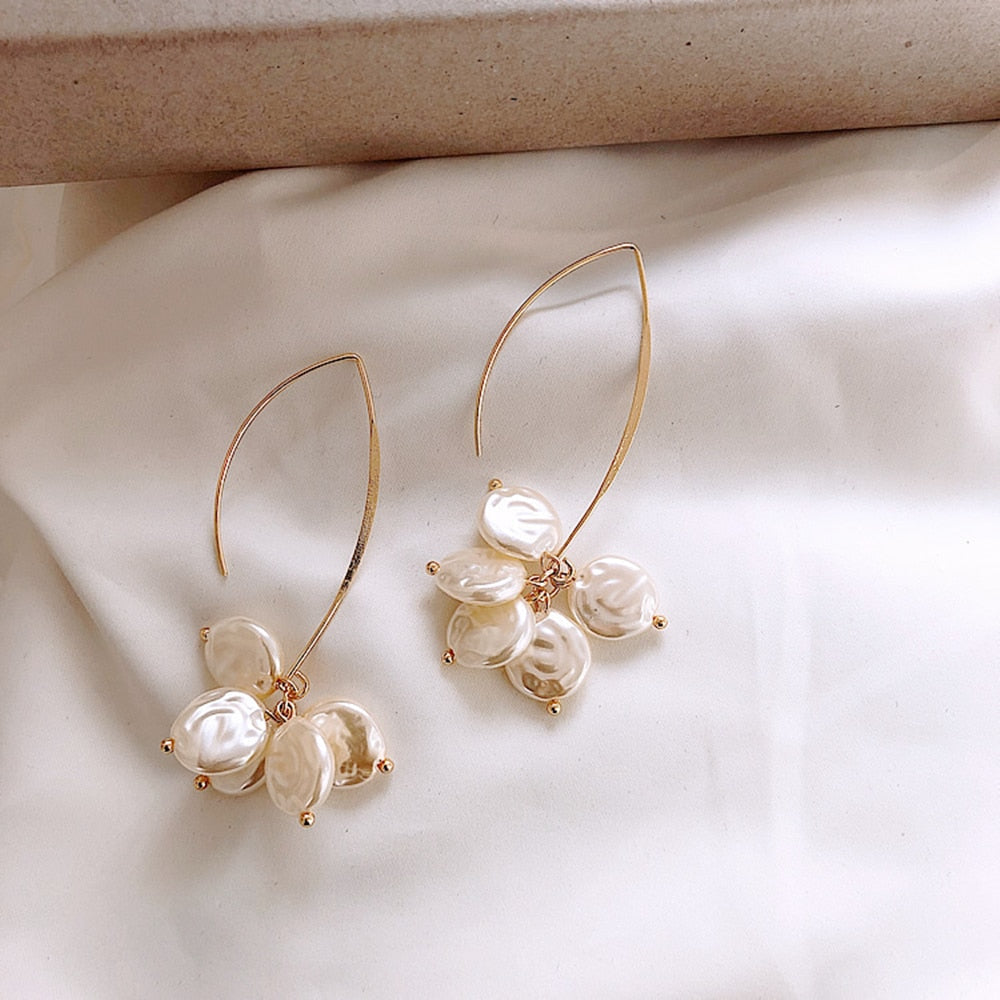 Beautiful Pearl Earring with Unique Style