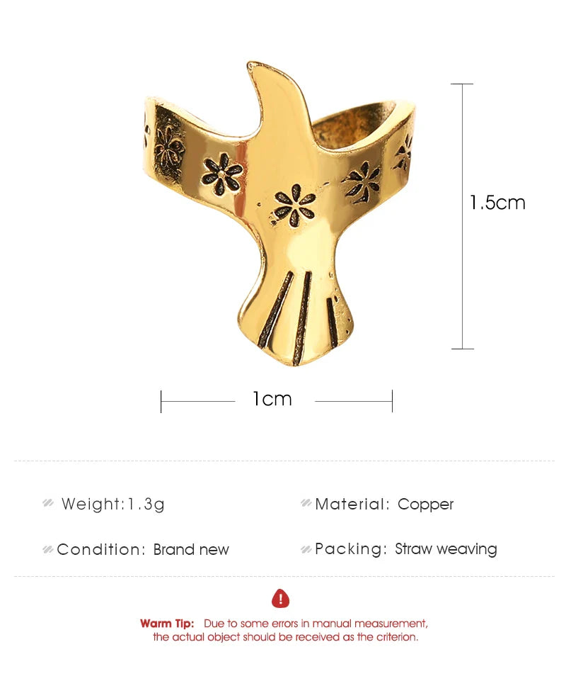 Delicate Artisan Gold Earring