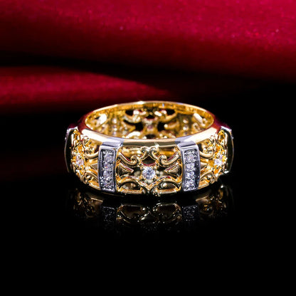 Romantic Gold Ring for Special Moments