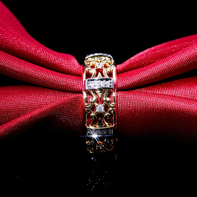 Romantic Gold Ring for Special Moments