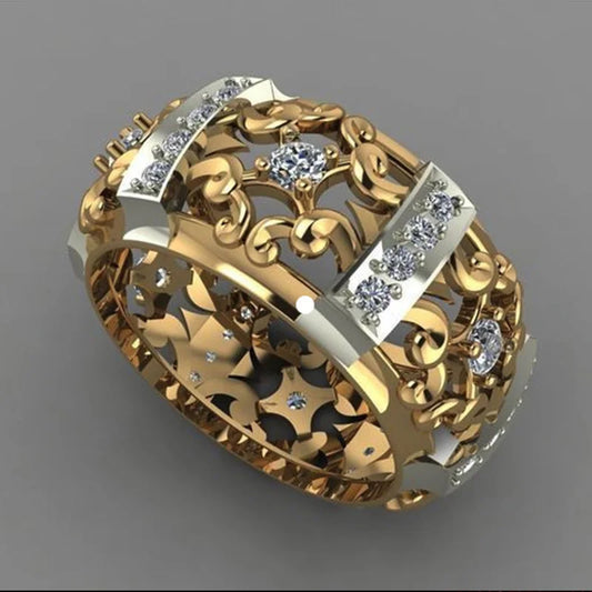 Romantic Gold Ring for Special Moments