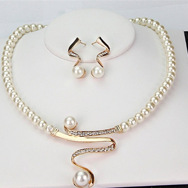 Vintage Handmade Pearl Set