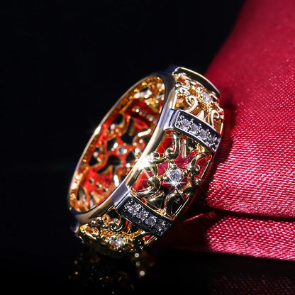 Romantic Gold Ring for Special Moments