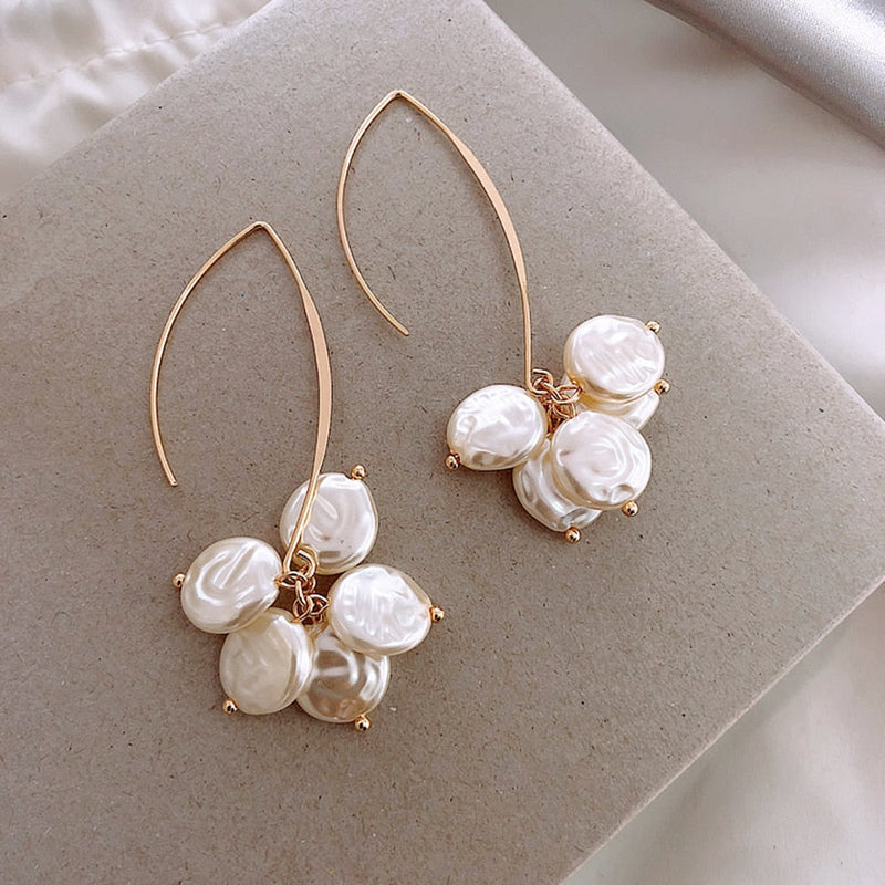 Beautiful Pearl Earring with Unique Style