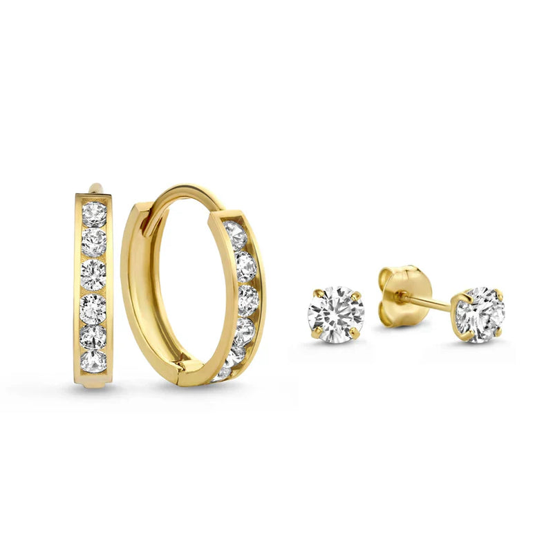 Beautiful Gold Set with Unique Style