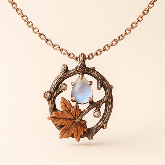 Nature Moonstone Necklace
