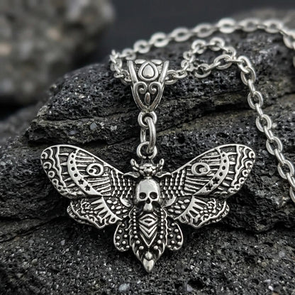 Mystic Death Moth Necklace