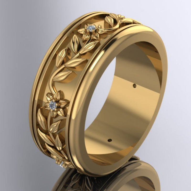Beautiful Gold Ring with Unique Style