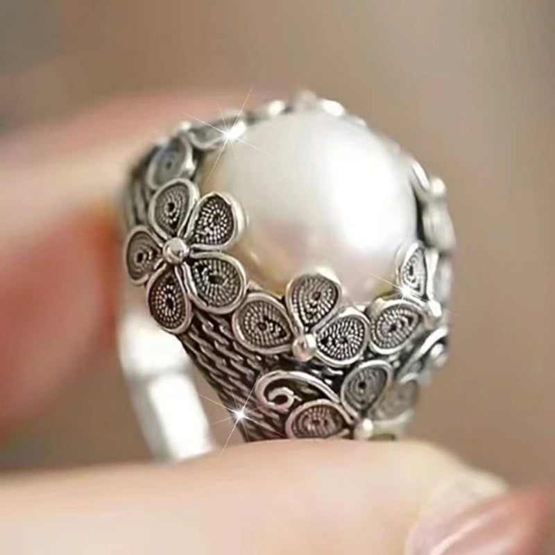 Stunning Pearl Ring for Daily Wear