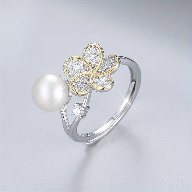 Classic Pearl Ring with Timeless Appeal