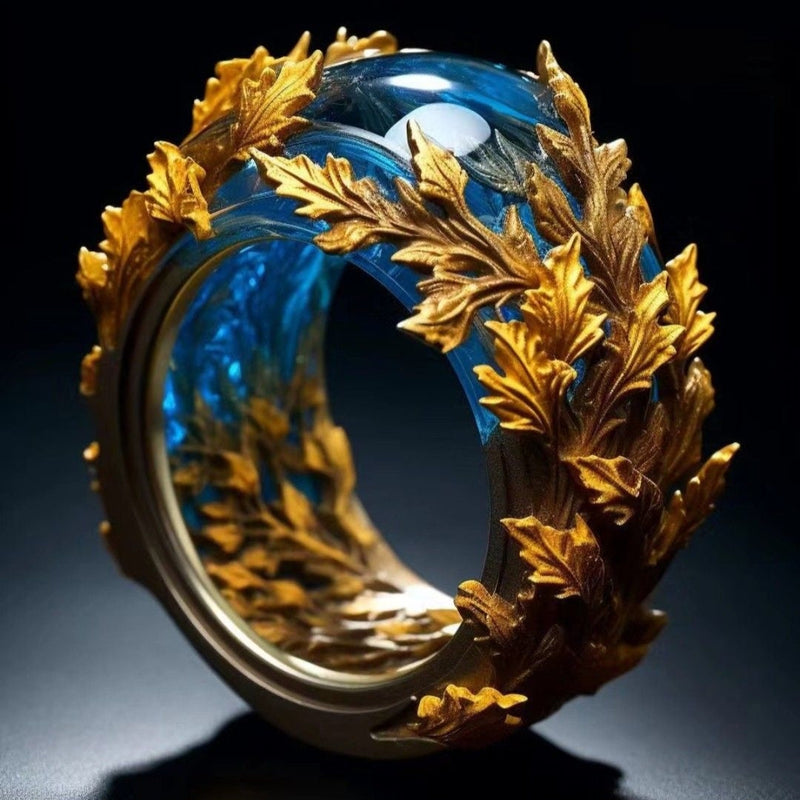 Beautiful Gold Ring with Unique Style