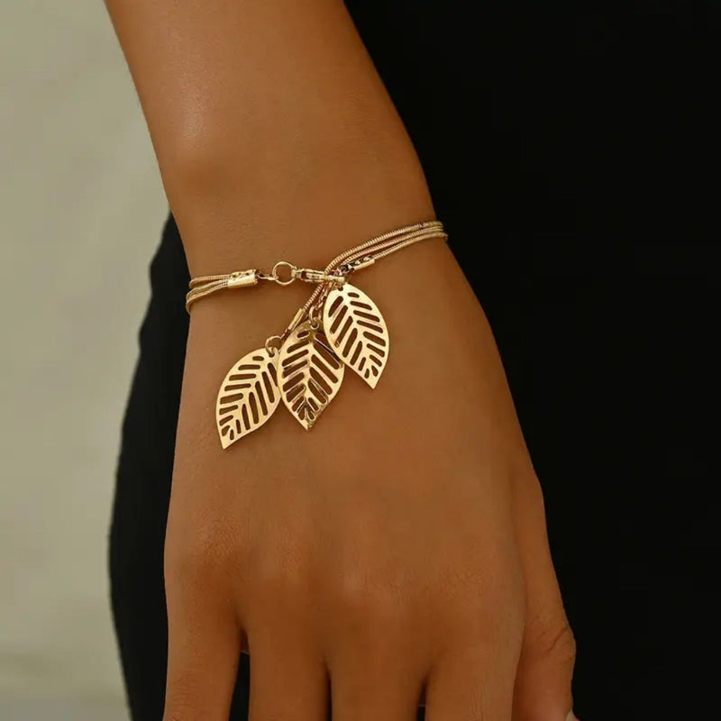 Delicate Artisan Gold Bracelet