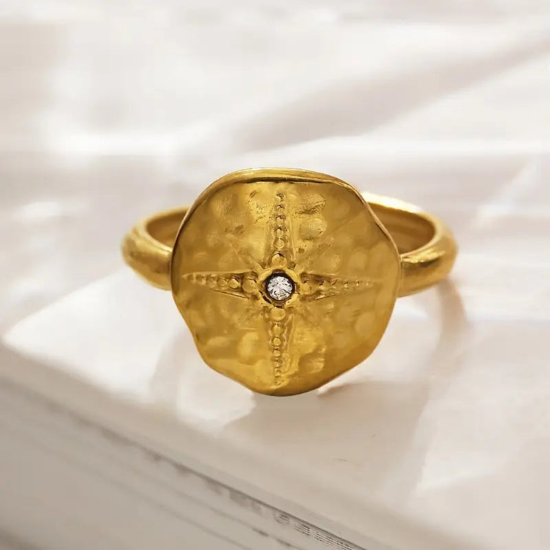 Vintage Handmade Gold Ring