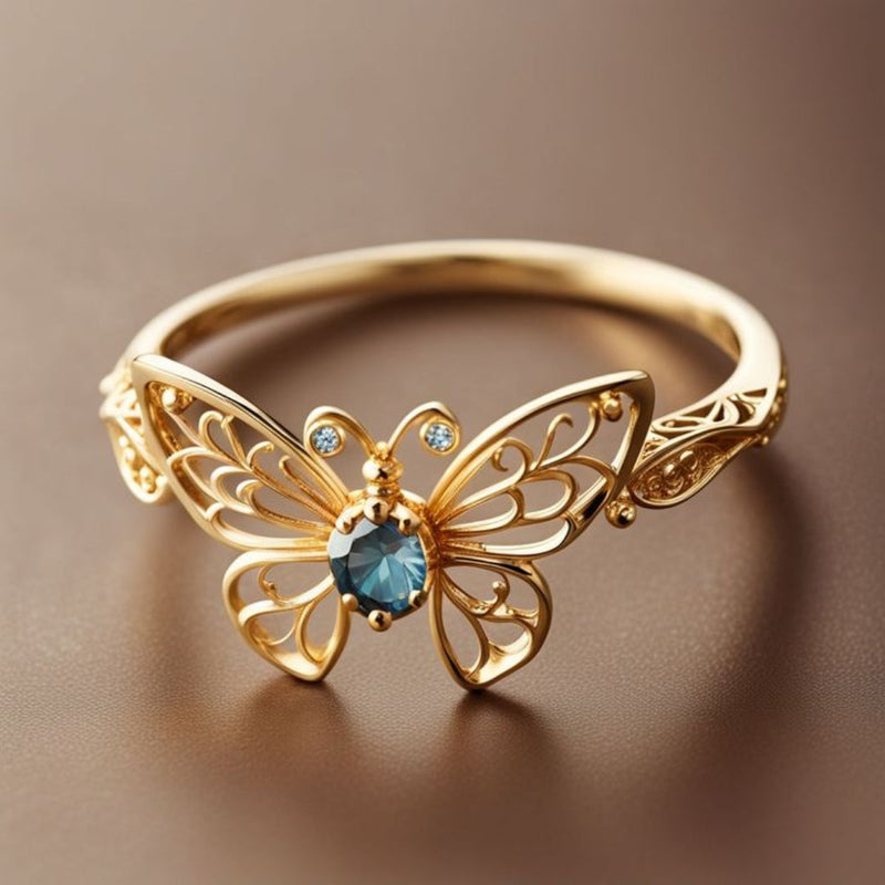 Beautiful Gold Ring with Unique Style