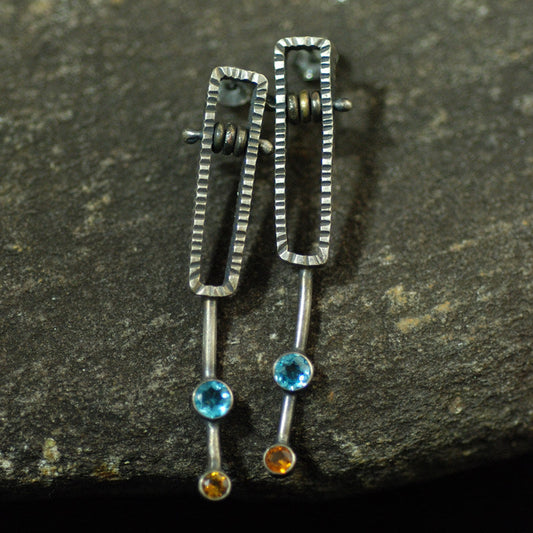 Beautiful Silver Earring with Unique Style
