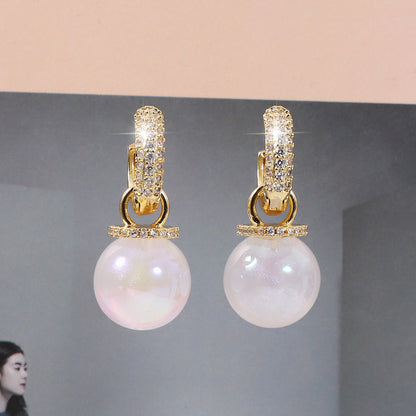 Delicate Artisan Pearl Earring