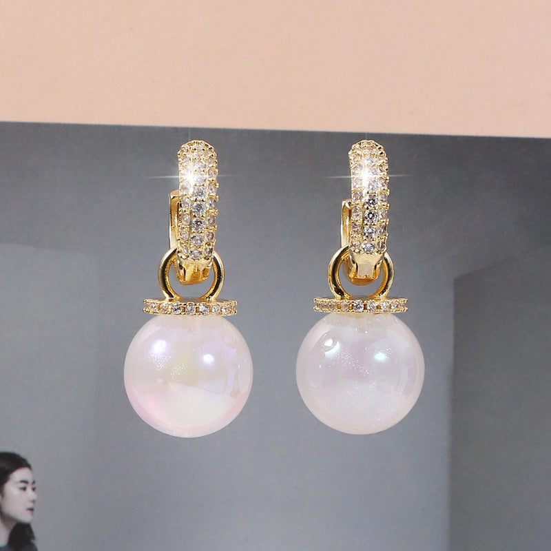 Delicate Artisan Pearl Earring