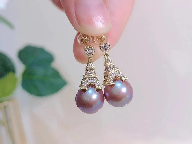 Vintage Handmade Pearl Earring
