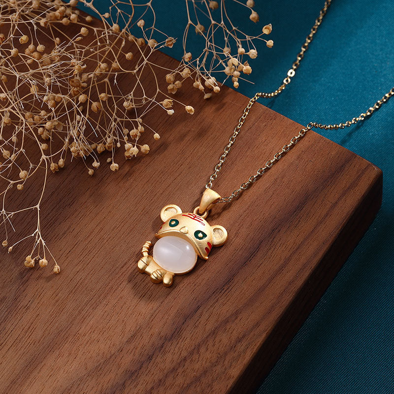 Delicate Artisan Gold Necklace
