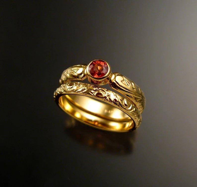 Beautiful Gold Ring with Unique Style