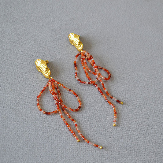 Vintage Handmade Silver Earring