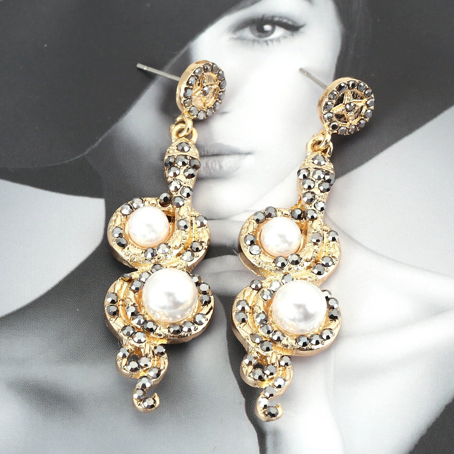 Delicate Artisan Pearl Earring