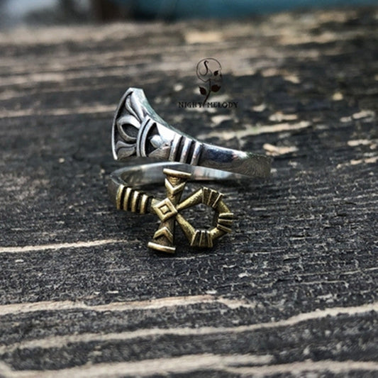 Beautiful Silver Ring with Unique Style