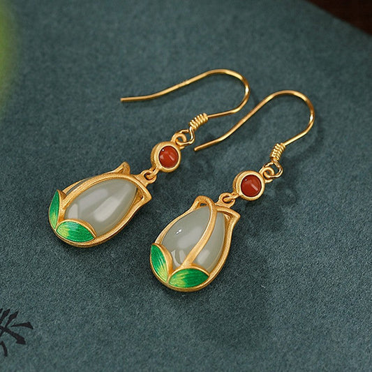 Beautiful Silver Earring with Unique Style