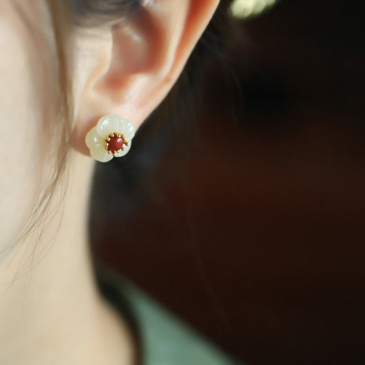 Delicate Artisan Silver Earring