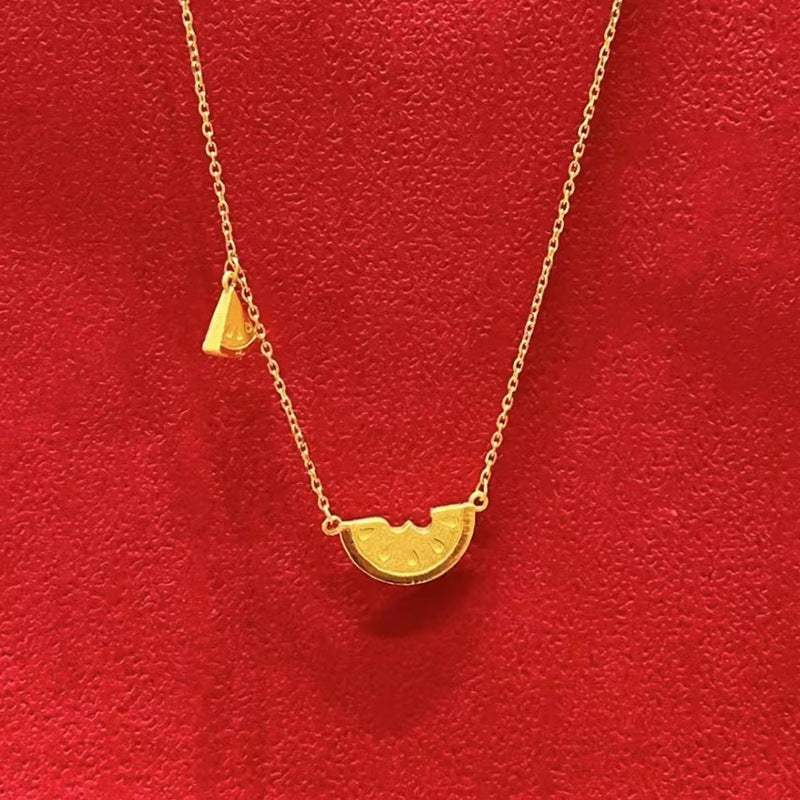 Beautiful Gold Necklace with Unique Style