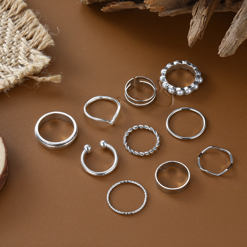 Delicate Artisan Pearl Set