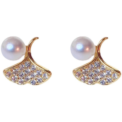 Delicate Artisan Pearl Earring