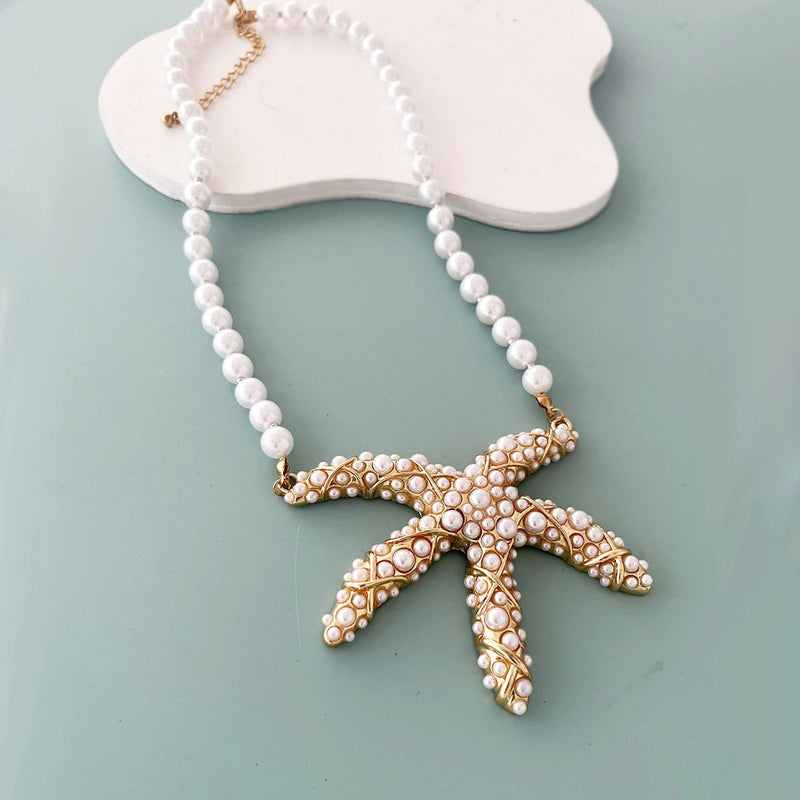 Delicate Artisan Pearl Necklace