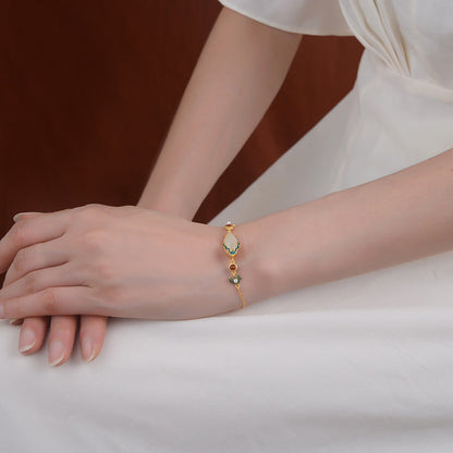 Vintage Handmade Gold Bracelet